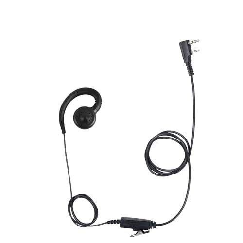 Renastar Two Way Radio Headset Ptt Mic Earpiece C Swivel Ove