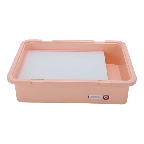 Luocute Caja de Luz para Pintura de sand, Mesa de Luz Sensorial LED para Niños con 3 Modos de Color y 10 Niveles de Brillo Ajustable, para de Autismo, Rastreo, Arte y