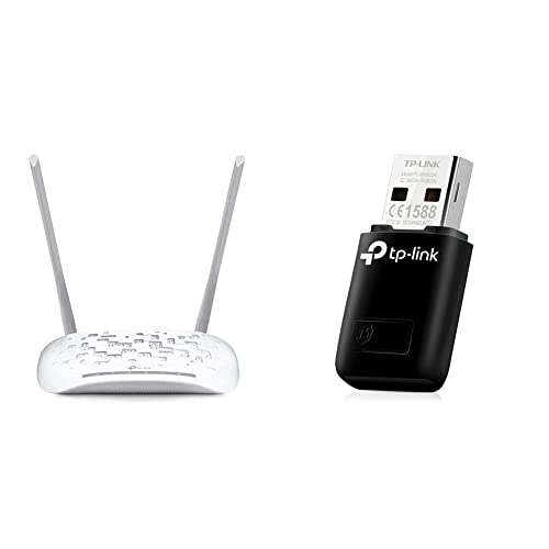 TP-Link Modem Router TD-W9970 & USB WiFi Adapter TL-WN823N