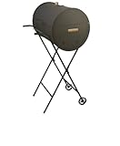 Genérico churrasqueira a bafo tambor pequeno (preto grande)