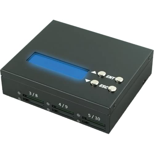 EZ Dupe 1 to 9 SD Card Duplicator & SSD / 2.5\" SATA Hard Drive Disk Image to Secure Digital Memory Copier (Mobile Pro) - Thumbnail 2