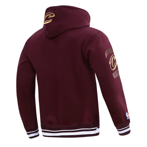 Image of Pro Standard Mens NBA Retro Classics Brushed Back French Terry Pull Over Hoodie