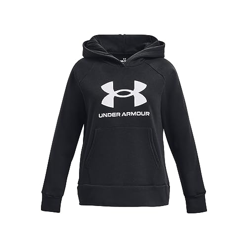 Under Armour girls Rival Fleece Big Logo Hoodie