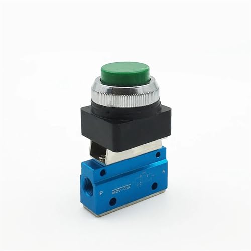 Válvula mecánica neumática MOV-04 duradera y con interruptor de giro manual robusto 6