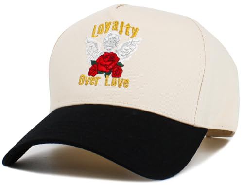 Image of Rose Flowers Love Good Vibes Men Women Dad Hat Baseball Cap Adjustable Unisex