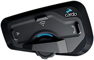 Cardo FRC4P001 - FREECOM 4 Plus Motorcycle 4-Way Bluetooth Communication System Headset - Black, Single Pack