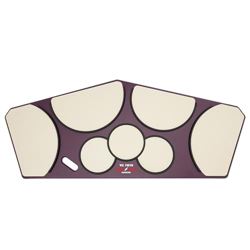 Vic Firth Heavy Hitter Quad Pad with Rims, Large