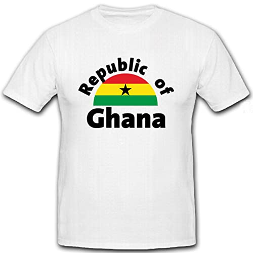 T-shirt avec inscription en allemand Ghana pour un look urbain décontracté