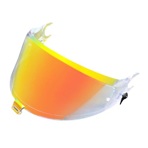 ヘルメットバイザー, Visor for SHARK Spartan GT Spartan GT PRO Spartan RS Helmet Face Shield Visiere Moto Lens(Clear Red)