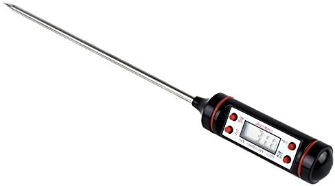 SmartHomes Digital Meat Cooking Thermometer - Ideal Oven Temperature Probe For Food, Grill, BBQ | Extra Bonus Recipes | Auto Shut-off For Maximum Battery Life