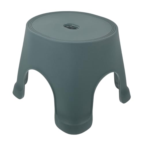 Unomor Non Slip Plastic Step Stool for Bathroom and Toilet Lightweight Compact Foot Stool with Stable Design for Potty Training and Safe Use