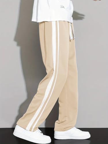 Image of Track Pants for Men - Modern, Stylish, Comfortable & Stretchable Athletic Joggers for Casual & Gym Wear
