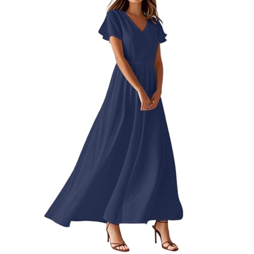 Robe d'été pour femme grande taille flatteuse et fluide