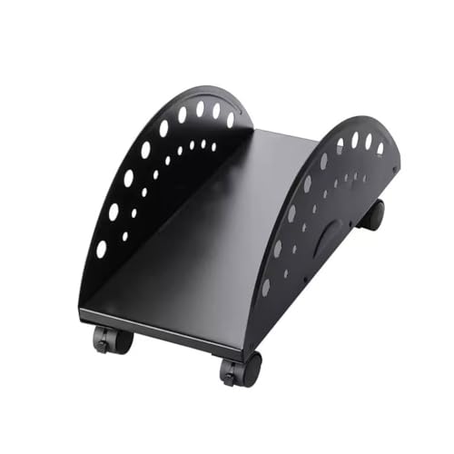 Soporte para CPU CPU Bracket Chasis Base de Escritorio Computadora Soporte Móvil Removible (Negro) miniatura 1