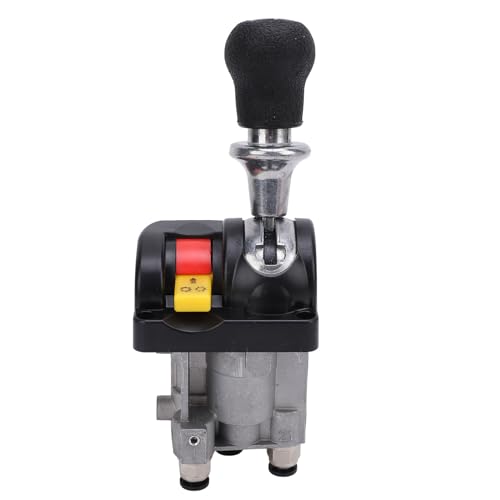 Válvula de Control de Camión Volquete PTO, Válvulas de Control Proporcionales de Camión Volquete con Interruptor de PTO 4 Orificios 4 Posiciones de Trabajo Interruptor Lento y