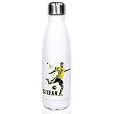 ⚽ NACHHALTIG & GESUND: Um die Gesundheit der Kids und die Umwelt zu schützen, finden in der Kinder Wasserflasche ausschließlich lebensmittelgeeignete und BPA-freie Materialien Platz. Sowohl die Flasche selbst als auch die für den Druck verwendeten Farben werden von uns auf Qualität geprüft und nur verwendet, wenn sie unseren Standards entsprechen.