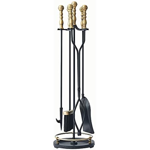 Lichamp 5-Piece Fireplace Tool Set Cover