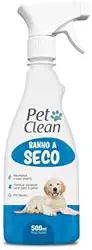 Banho a Seco para Cachorros e Gatos Pet Clean 500ml Limpeza Prática sem Água PH balanceado Sem enxágue