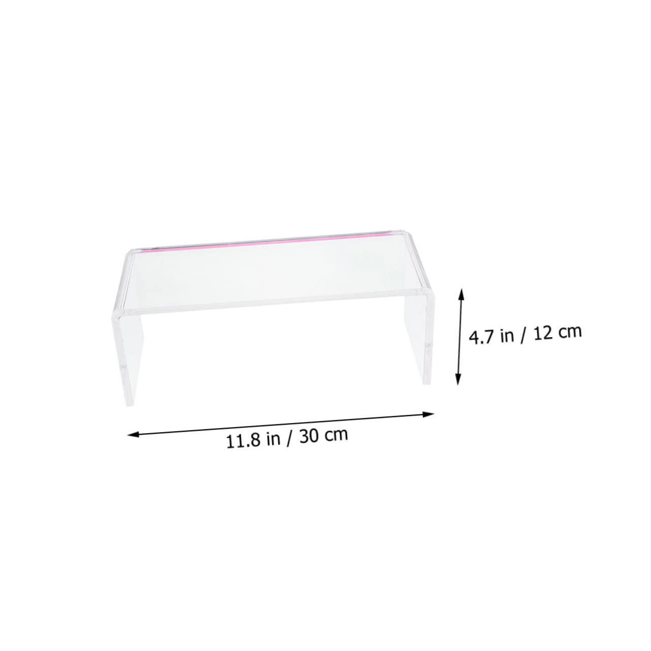 Mikikit Cuscino Supporto a per Bianco e Acrilico Poggiamano Manicure Ergonomico Comodo e Resistente Polso per Uso in Salone Casa