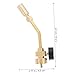 HAKIDZEL Brass Propane Torch Head Welding Accessory with Flame Gas Control Household Heating Tool Compatible with Mapp and Propane Gas for Soldering Brazing and Thawing