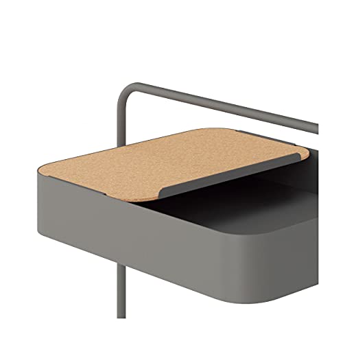 オカムラ ヴィヴァン 在宅勤務 テレワーク対応 カート用コルクトレー グレージュ 8TFTC1-ZH16