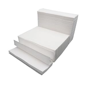 Garvalon 400 Stück Saugfähige Papiertücher