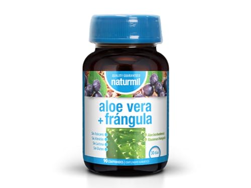 Naturmil | Aloe Vera + Frángula - 90 Comprimidos | Rhamnus Frangula, Aloe Barbadensis