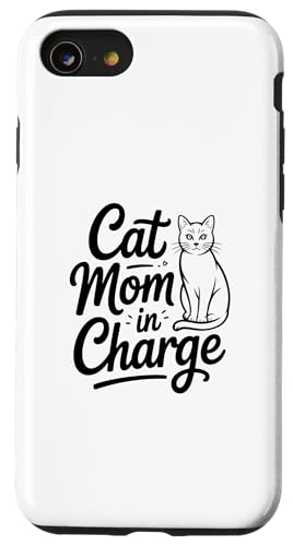 Cat Mom In Charge �X�}�z�P�[�X iPhone SE (2020) / 7 / 8 �p