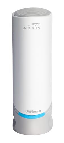 Image of ARRIS SURFboard S33 DOCSIS 3.1 Multi‑Gig Cable Modem | 2.5Gbps + 1Gbps Ethernet Ports | Works with Xfinity, Cox, Spectrum | For Cable Internet Plans up to 2.5Gbps | Modem Only, Router Required