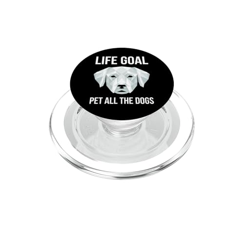 Evita caídas de tu teléfono con PopSockets PopGrip para MagSafe soporte divertido de perros