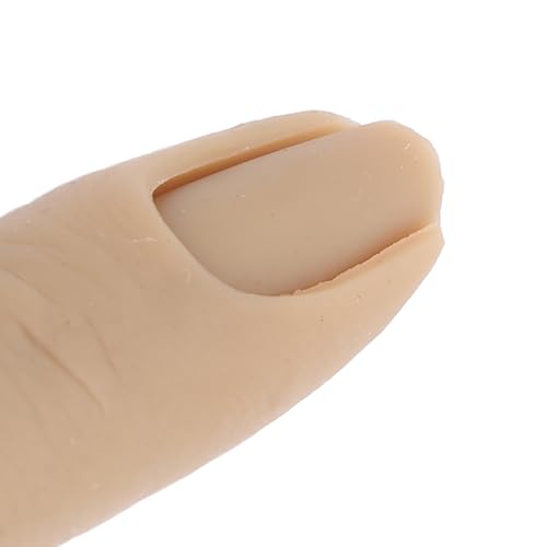 Modelo de Treinamento de Unhas Macias de Silicone para Prática de Unhas Manequim Flexível Dobrável p