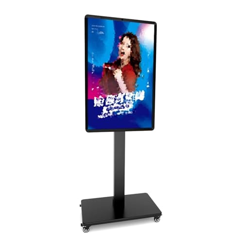 Soporte de piso para TV con ruedas 100kg para pantallas 32-65 pulg miniatura 1