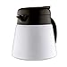 Thermal Coffee Caith Herbata Pot Mała izolowana ekspres do kawy ze stali nierdzewnej - Podwójna próżnia termos i dzbanek do napojów - kompaktowy, 60 0ML. Biały Garnek izolacji
