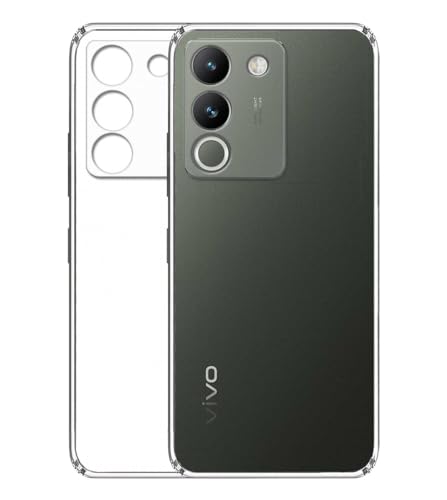 Image of Soft Silicone TPU Back Cover Compatible with Vivo Y200 5G