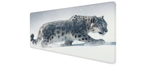 Tapete escritorio de tigre con acabados de alta costura y superficie suave
