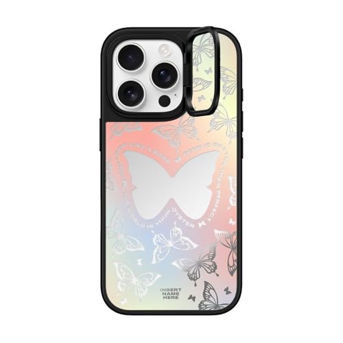 Coque iPhone 16 Pro CASETiFY miroir argent avec béquille compatible MagSafe