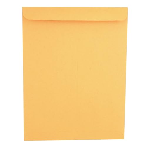 Enveloppe catalogue 10x13 kraft brun à couture latérale boîte de 250