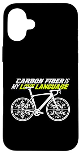 �J�[�{���t�@�C�o�[ Is My Love Language Road Cyclist Bicycle Pro �X�}�z�P�[�X iPhone 16 Plus �p