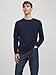 JACK & JONES Herren Jjebasic Knit Crew Neck Noos Pullover, Navy Blazer 1, L EU