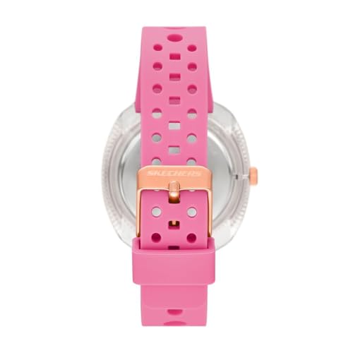 Image of Skechers Redondo Metal and Silicone Watch for Women