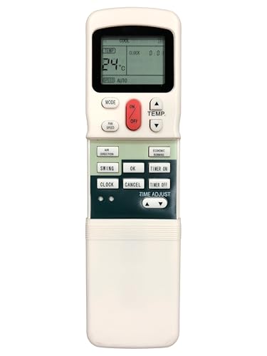 Upix AC Remote No. 24 (No Backlight), Compatible/Replacement for Bluestar AC Remote Control (Exactly Same Remote Will Only Work)