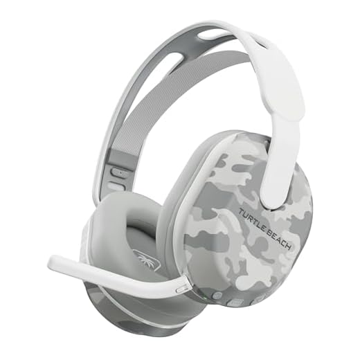 Turtle Beach Stealth 500 Arctic Camo Playstation Kabelloses Gaming Headset w/ 40hr Stunden & Bluetooth für Xbox Series X|S, Xbox One, Nintendo Switch, PC and Mobile