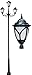 DABMAR LIGHTING INC GM7126-VG Fixture,Acorn,7126,VG,3 Light