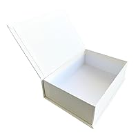 Amazon | 片開き ギフトボックス Mサイズ (ラメホワイト) 155