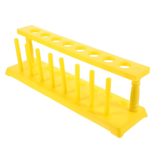 FUNOMOCYA 8Holes Laboratory Test Tube Holder Testing Tube Rack for Centrifuge Tubes Stand for Test Tube Storage and Display Scientific Experiments