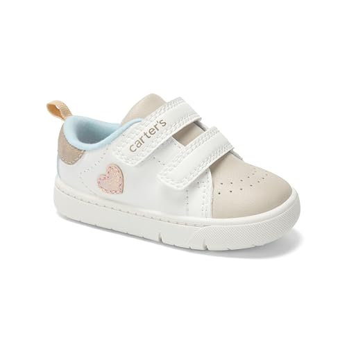 Carters Girls Cherish-Gp White Multi Casual Shoe