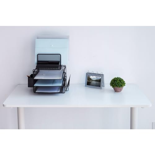 Lorell Divided 4-Tier Desktop Organizer