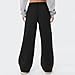 Kenvina Pants Women Wide Leg High Waisted Drawstring Workout Sweatpants Winter Sweatpants Outdoor Joggers Trouser with Pockets（Black,Large）