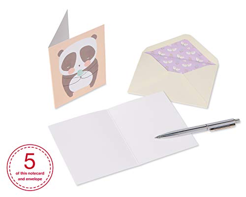 Image of Papyrus Blank Cards with Envelopes, Playful Critters (20-Count)