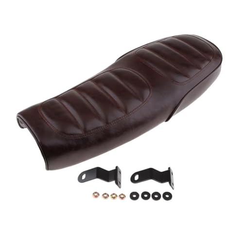Asiento pasajero trasero tipo sillín plano de 630 mm para rutas de mototurismo 2